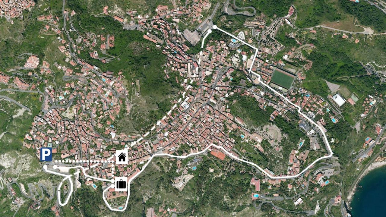 Casa San Domenico Apartment Таормина Екстериор снимка
